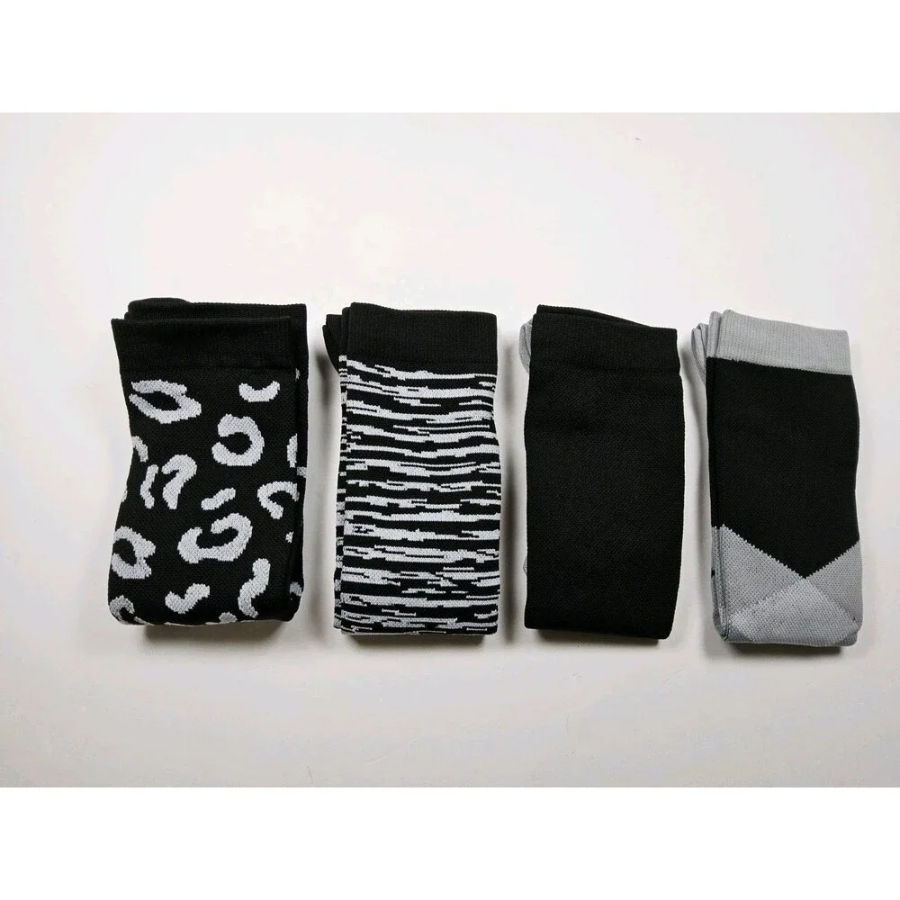 Unbranded Compression Lot Of 4 Pairs Socks Size S/M
